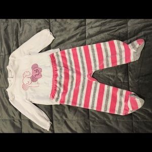 Baby Velour outfit.